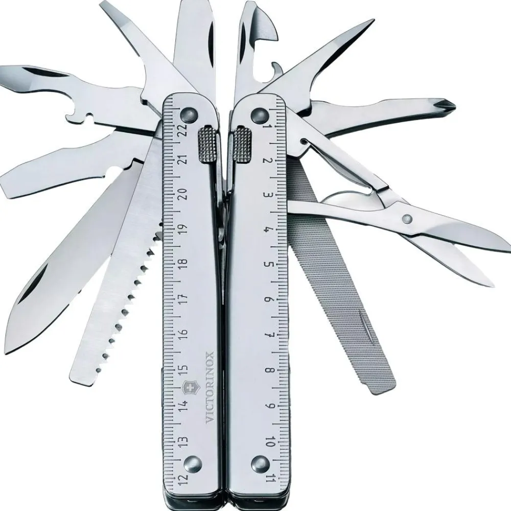 Vaisselle Camping<Victorinox Accessoire Outillage Swisstool X Plus Ratchet + Etui Cuir Gris
