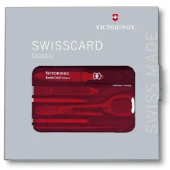 Online Accessoire Outillage Swisscard Translucide Red Vaisselle Camping