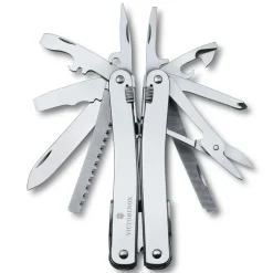 Online Accessoire Outillage Swisstool Spirit X + Etui Cuir Argent Vaisselle Camping