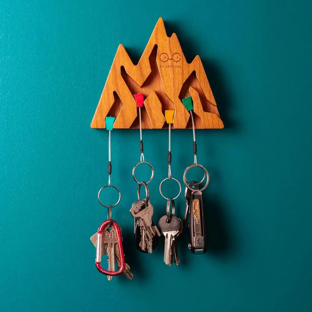 Entrainement Escalade<YY Vertical Accessoires d'entrainement escalade Key Holder Mountain Cerisier