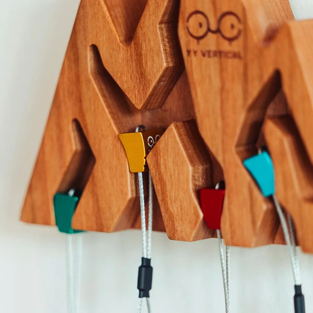 Entrainement Escalade<YY Vertical Accessoires d'entrainement escalade Key Holder Mountain Cerisier