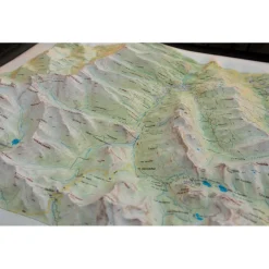 Carte 3D<Deniveles Aiguilles-D'arves, Galibier & Thabor (Summer) + Cadre