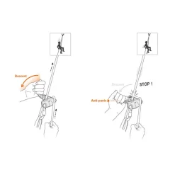 Assureur<Petzl Assureur Grigri + Gris