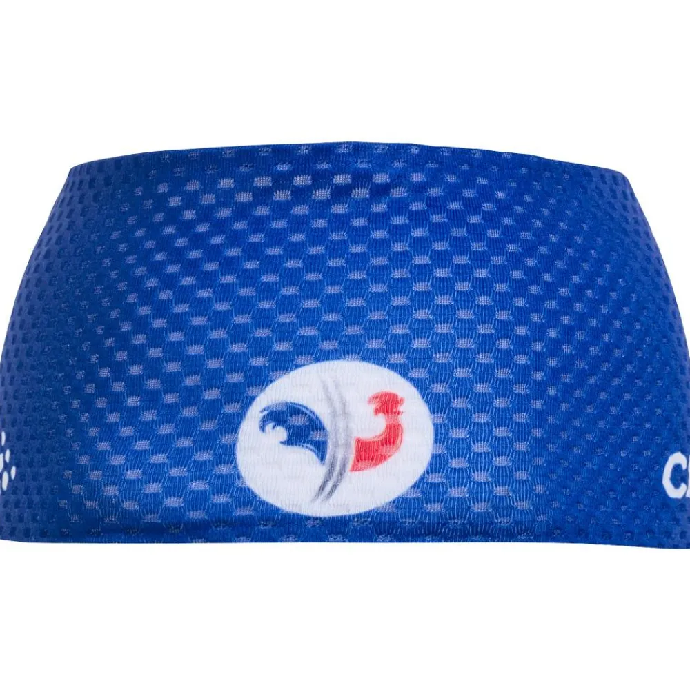Online Bandeau Nordique Course FFS Bleu Bonnets Bandeaux