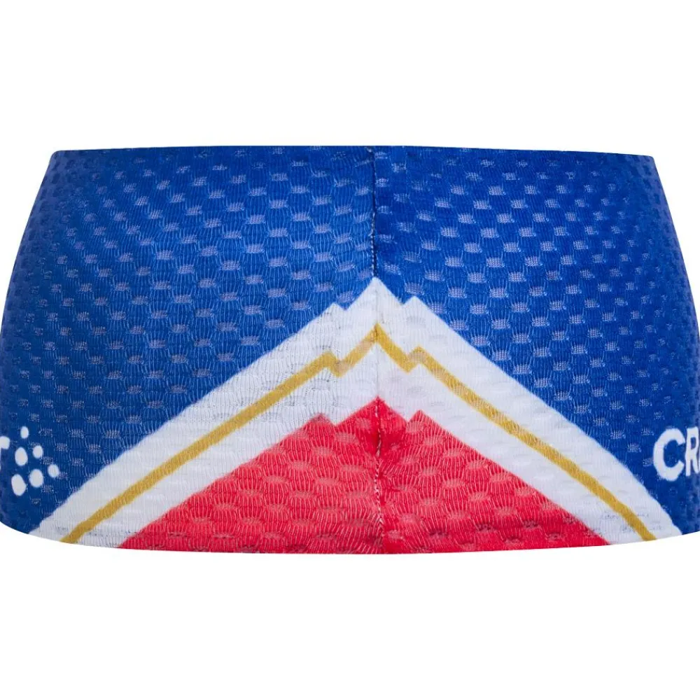 Online Bandeau Nordique Course FFS Bleu Bonnets Bandeaux