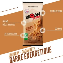 Barre Énergétique|Entrainement<Baouw Barre Energétique Extra Bio 50 g Cacahuète Crunchy