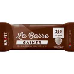 Outlet Barre Energétique Gainer 90 g. Chocolate & Vanilla Cream Entrainement|Barre Énergétique