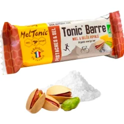 Barre Energétique Tonic Barre Bio 25 g. (x4) Pistaches & Fleur De Sel Entrainement|Barre Énergétique