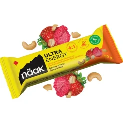 Best Barre Energétique Ultra Energy Bars 50 g. Baies & Noix Entrainement|Barre Énergétique