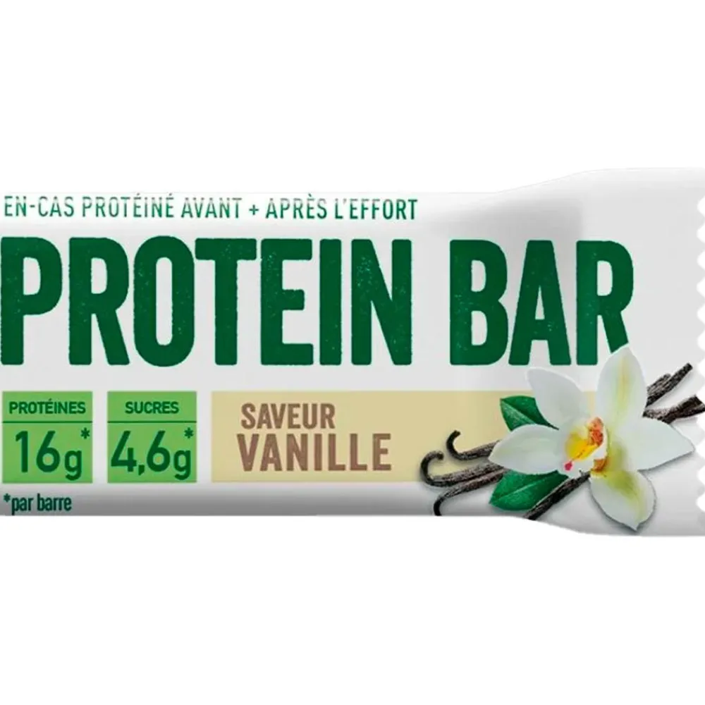 Barre Energétique Protein Bar Vanille Entrainement|Alimentation Sportif