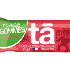 Barre Énergétique|Entrainement<TA Energy Barre Energétique Energy Gommes 30 g. Fraise