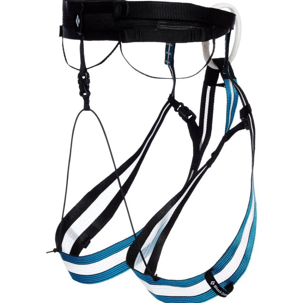 Hot Baudrier Couloir Black Ultra Blue Baudrier