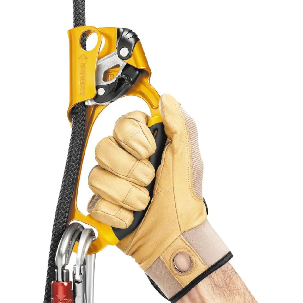 Bloqueur<Petzl Bloqueur Ascension Droite Jaune
