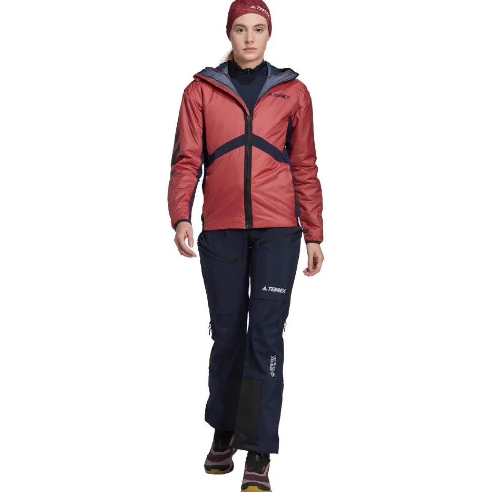 Outlet Blouson Ski W Terrex Skyclimb Gore Hybrid Insulation Wonder Red Legend Ink Femme Veste De Ski Femme|Veste Randonnée