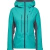 New Blouson Ski W Dawn Patrol Hybrid Shell Dark Patina Femme Veste De Ski Femme|Veste De Ski