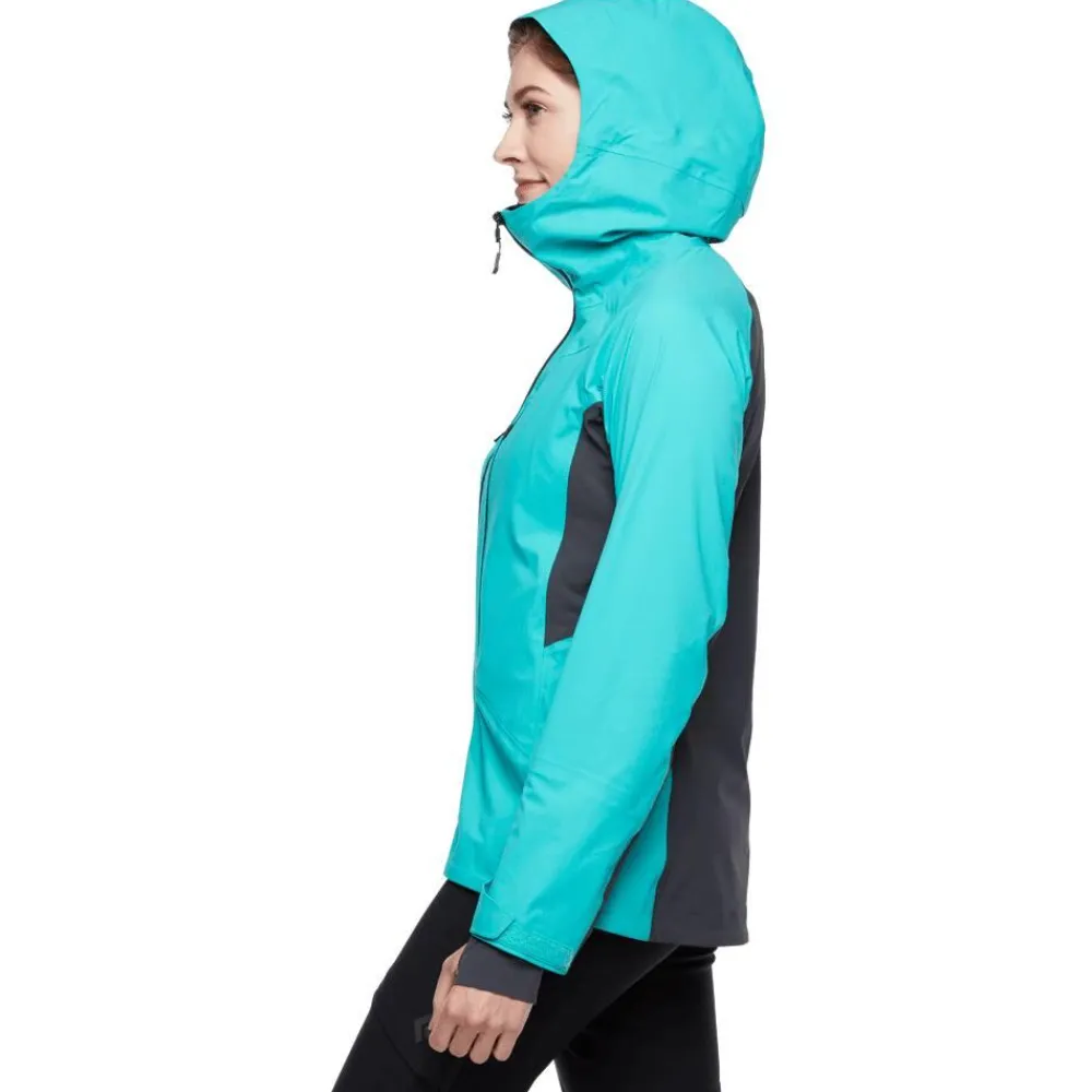 New Blouson Ski W Dawn Patrol Hybrid Shell Dark Patina Femme Veste De Ski Femme|Veste De Ski