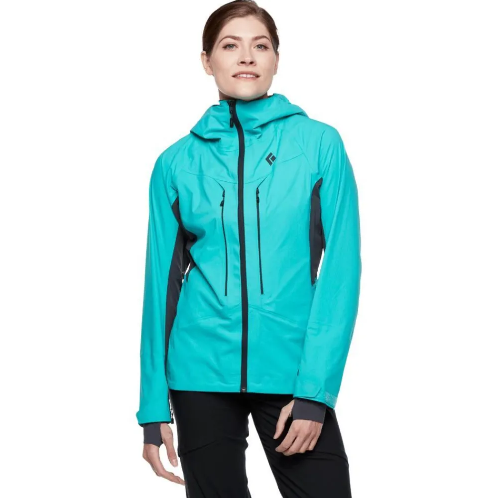 New Blouson Ski W Dawn Patrol Hybrid Shell Dark Patina Femme Veste De Ski Femme|Veste De Ski