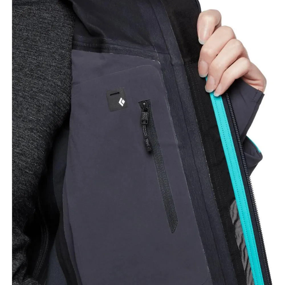 New Blouson Ski W Dawn Patrol Hybrid Shell Dark Patina Femme Veste De Ski Femme|Veste De Ski