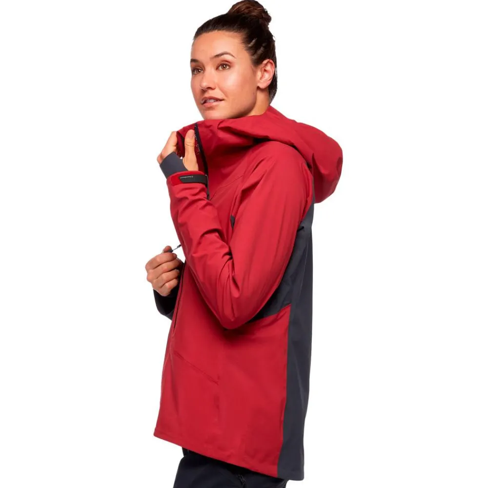 Veste De Ski Femme|Veste De Ski<Black Diamond Blouson Ski W Dawn Patrol Hybrid Shell Wild Rose