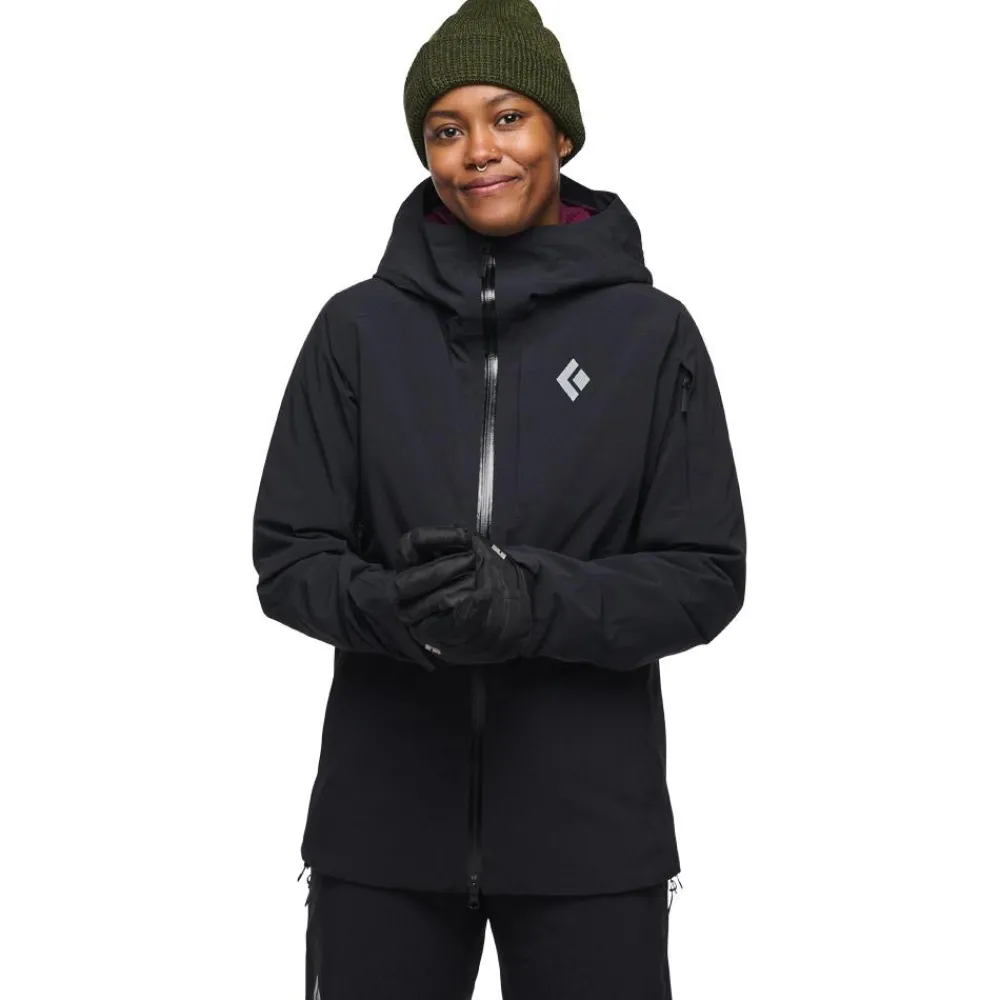 Clearance Blouson Ski W Recon Insulated Shell Black Femme Veste De Ski Femme|Veste De Ski