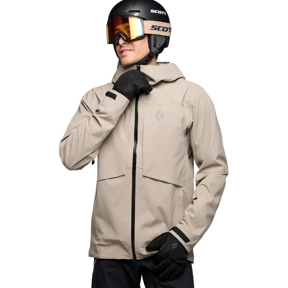 Veste De Ski|Veste De Ski Homme<Black Diamond Blouson Ski M Factor Shell Moonstone