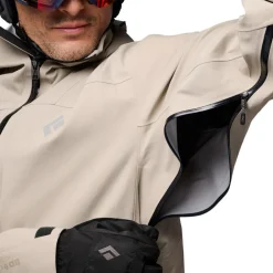 Veste De Ski|Veste De Ski Homme<Black Diamond Blouson Ski M Factor Shell Moonstone