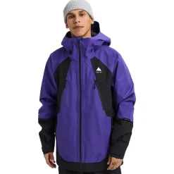 Veste De Ski Homme|Veste De Ski<Burton Blouson Ski Reserve Gore Tex 2L Prism Violet True Black