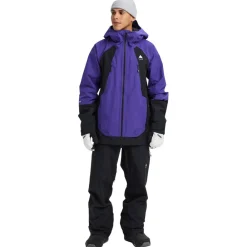 Veste De Ski Homme|Veste De Ski<Burton Blouson Ski Reserve Gore Tex 2L Prism Violet True Black