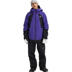 Veste De Ski Homme|Veste De Ski<Burton Blouson Ski Reserve Gore Tex 2L Prism Violet True Black