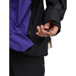 Veste De Ski Homme|Veste De Ski<Burton Blouson Ski Reserve Gore Tex 2L Prism Violet True Black