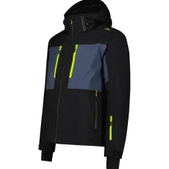 Veste De Ski Homme|Veste De Ski<CMP Blouson Ski Man Jacket Zip Hood Nero