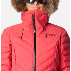 Veste De Ski Femme|Veste De Ski<Columbia Blouson Ski Bird Mountain III Insulated Daredevil