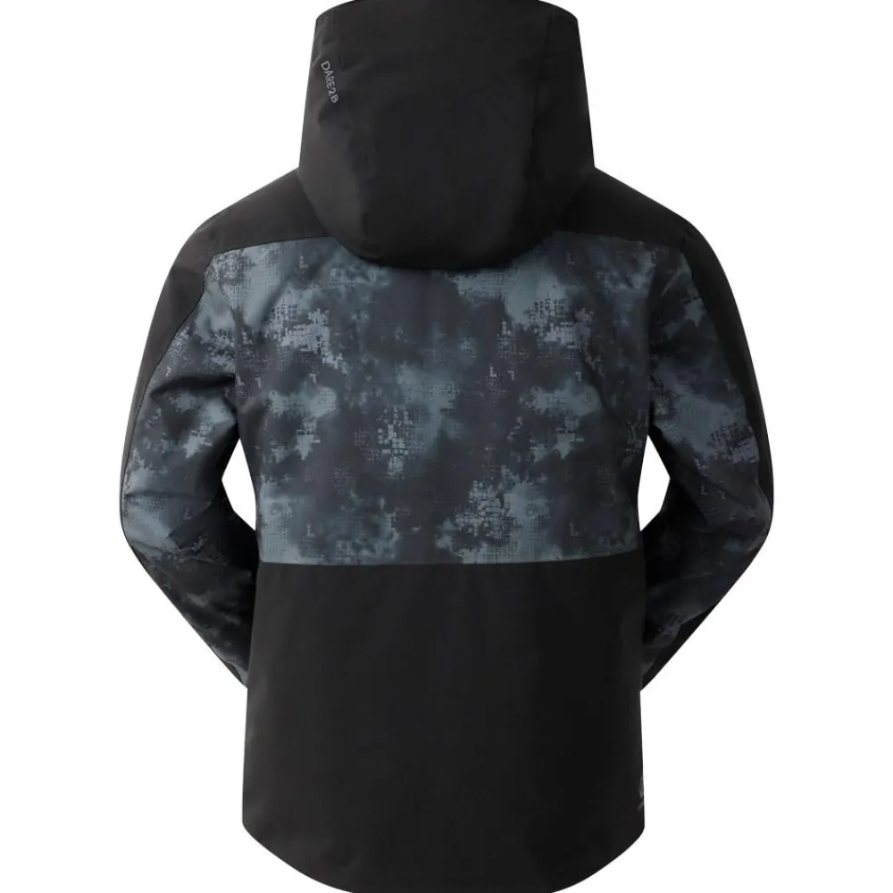 Veste De Ski|Veste De Ski Homme<DARE2B Blouson Ski Baseplate III Jacket Black Iron Gate Distressed Print