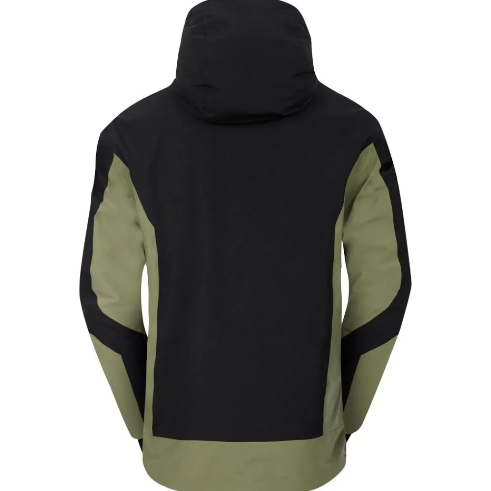 Discount Blouson Ski Eagle II Jacket Black Olivine Green Homme Veste De Ski Homme|Veste De Ski