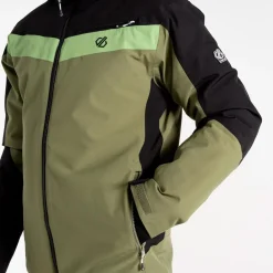 Discount Blouson Ski Eagle II Jacket Black Olivine Green Homme Veste De Ski Homme|Veste De Ski