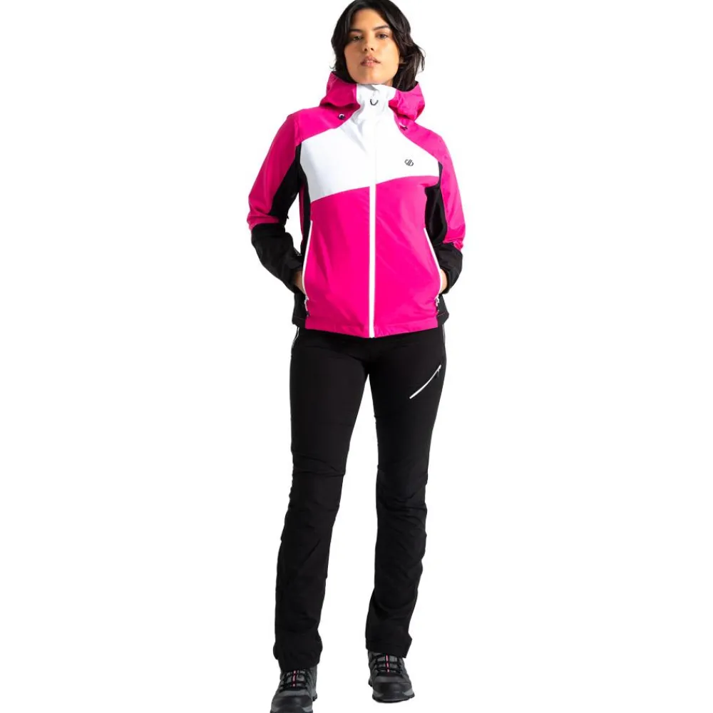 Veste De Ski Femme|Veste De Ski<DARE2B Blouson Ski Excalibar Jacket Pure Pink Black