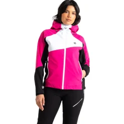 Veste De Ski Femme|Veste De Ski<DARE2B Blouson Ski Excalibar Jacket Pure Pink Black