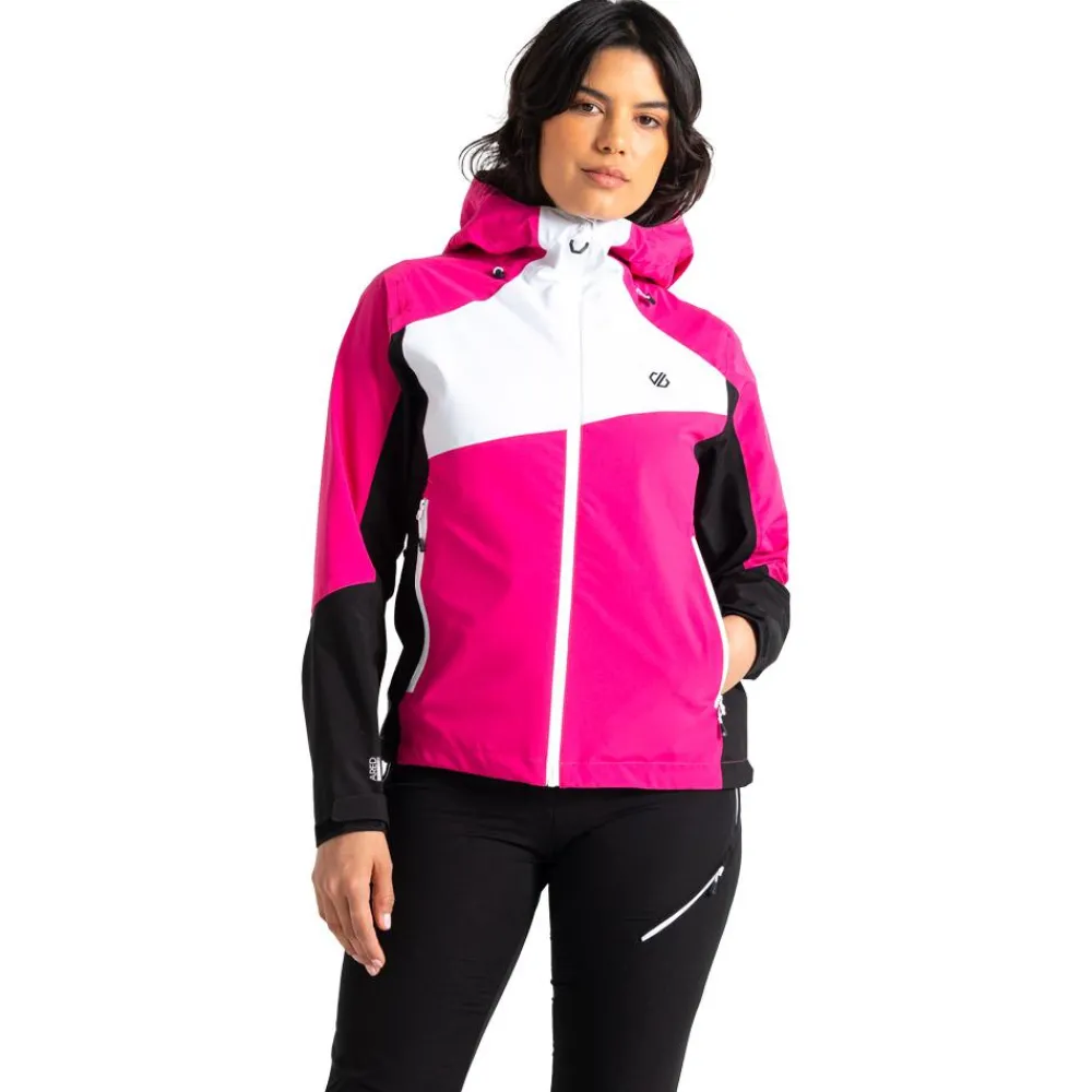 Veste De Ski Femme|Veste De Ski<DARE2B Blouson Ski Excalibar Jacket Pure Pink Black