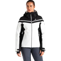 Online Blouson Ski Flurry Jacket Blanc Black Femme Veste De Ski Femme|Veste De Ski