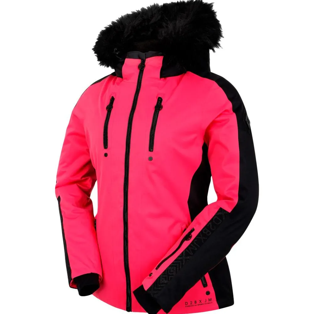 Veste De Ski Femme|Veste De Ski<DARE2B Blouson Ski Frenzied Ski Jacket Hot Pink