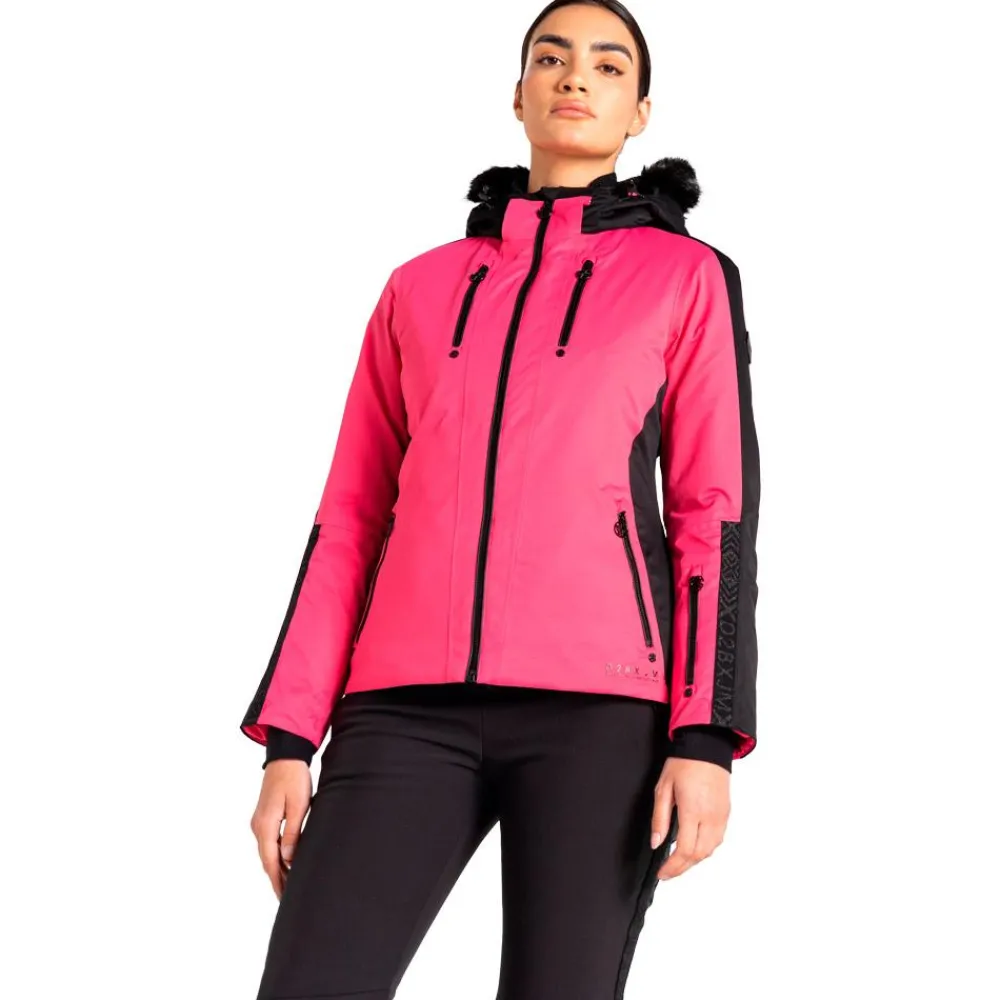 Veste De Ski Femme|Veste De Ski<DARE2B Blouson Ski Frenzied Ski Jacket Hot Pink