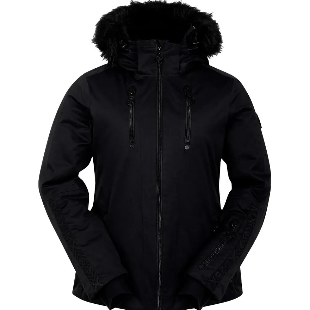 Blouson Ski Frenzied Ski Jacket Black Femme Veste De Ski Femme|Veste De Ski