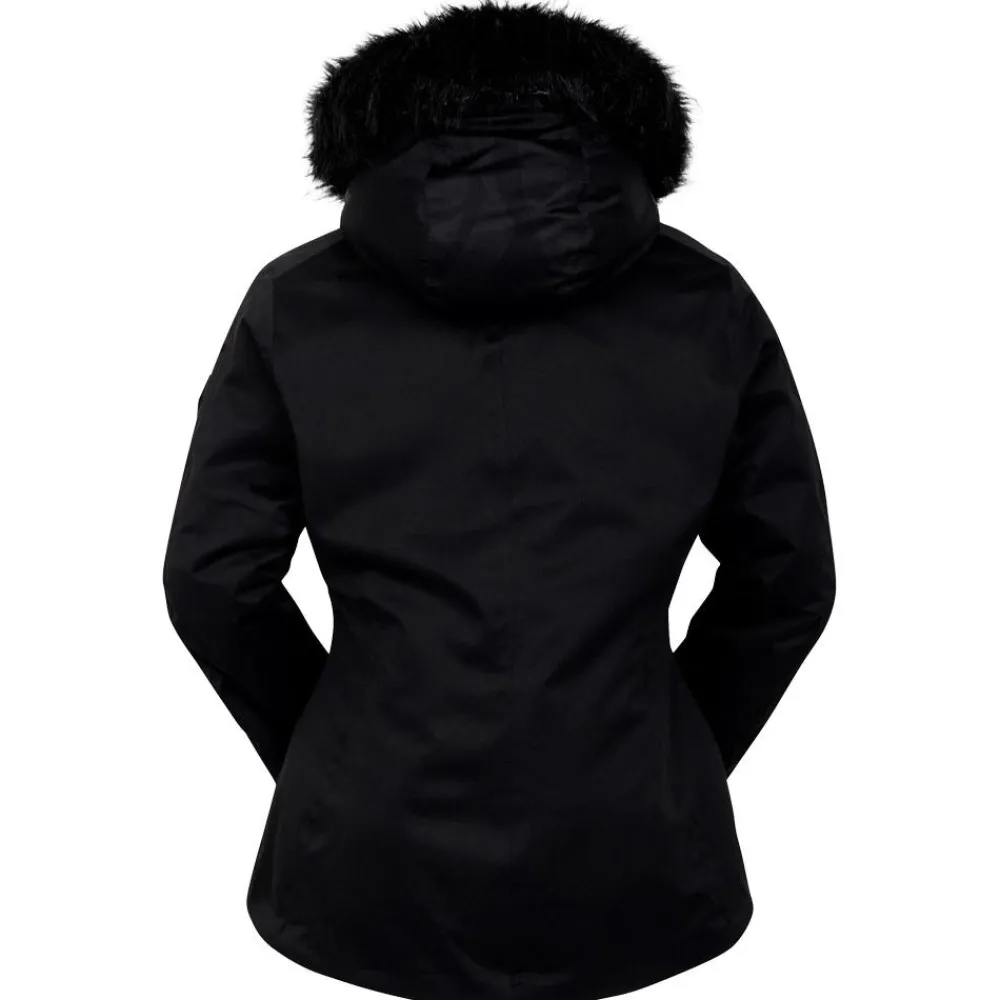 Blouson Ski Frenzied Ski Jacket Black Femme Veste De Ski Femme|Veste De Ski
