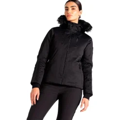 Blouson Ski Frenzied Ski Jacket Black Femme Veste De Ski Femme|Veste De Ski