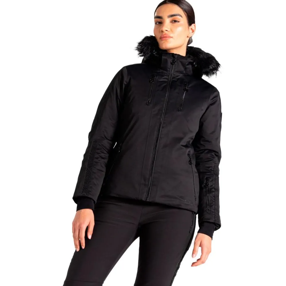 Blouson Ski Frenzied Ski Jacket Black Femme Veste De Ski Femme|Veste De Ski