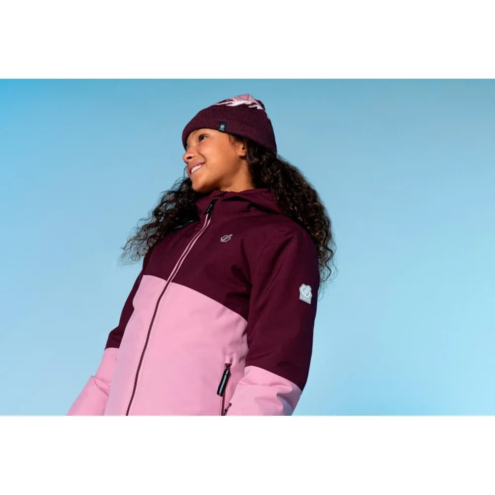 Sale Blouson Ski Snow Basher Jacket Fig Lilas Enfant Veste De Ski Enfant|Veste De Ski