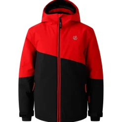 Veste De Ski Enfant|Veste De Ski<DARE2B Blouson Ski Snow Basher Jacket Danger Red Black