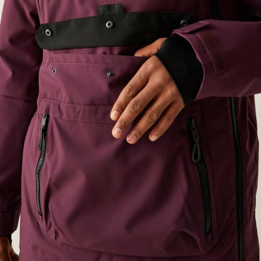 Veste De Ski Homme|Veste De Ski<DARE2B Blouson Ski T-Bar Overhead II Jacket Fig Black