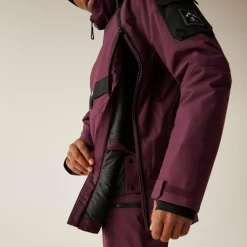 Veste De Ski Homme|Veste De Ski<DARE2B Blouson Ski T-Bar Overhead II Jacket Fig Black