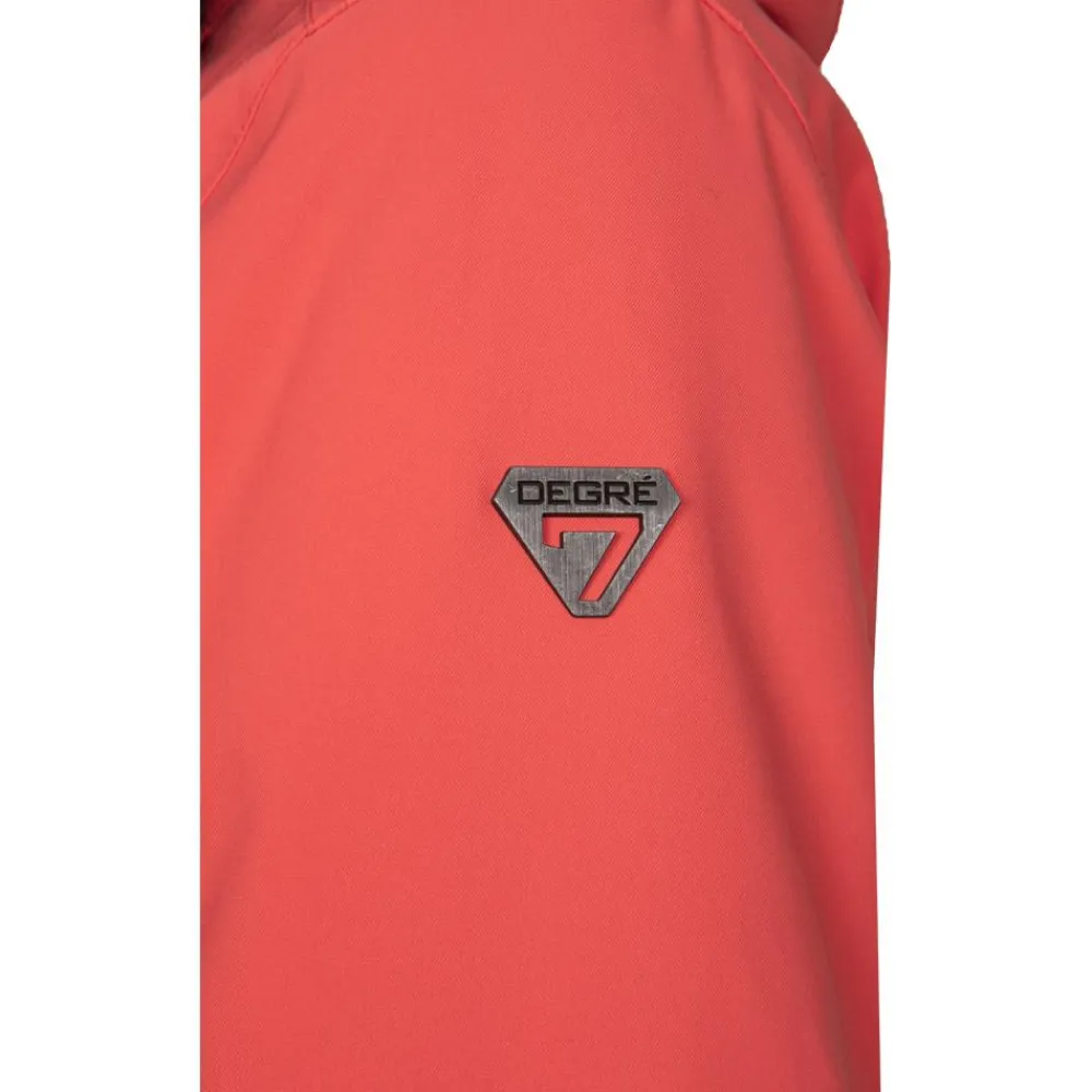 Veste De Ski Femme|Veste De Ski<Degré 7 Blouson Ski Geod FF Coral